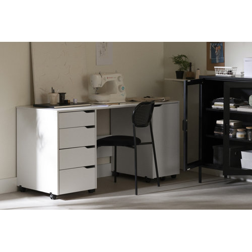 South Shore Crea Sewing Craft Table &amp; Reviews | Wayfair